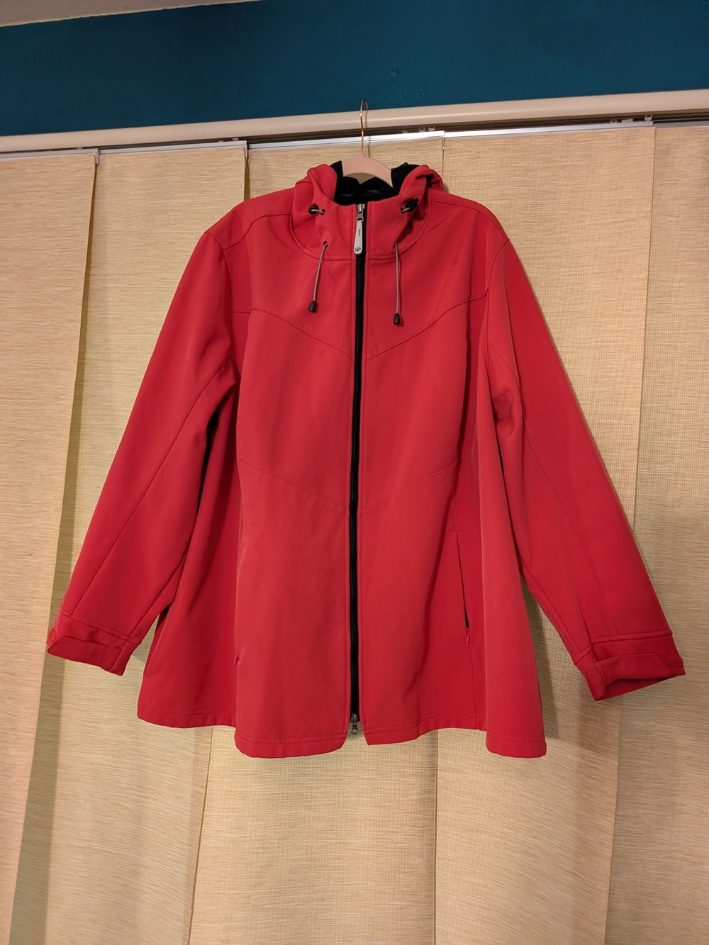 Ulla Popken Pink Hyprar Light Weight Fleece Line Jacket